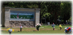 Photos of Good Shepherd Columbarium Mount Hope Cemetery, Topeka, KS.