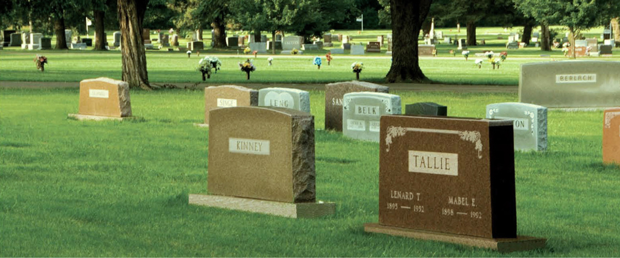 Markers & Monuments at Mount Hope Cemetery. Topeka, KS